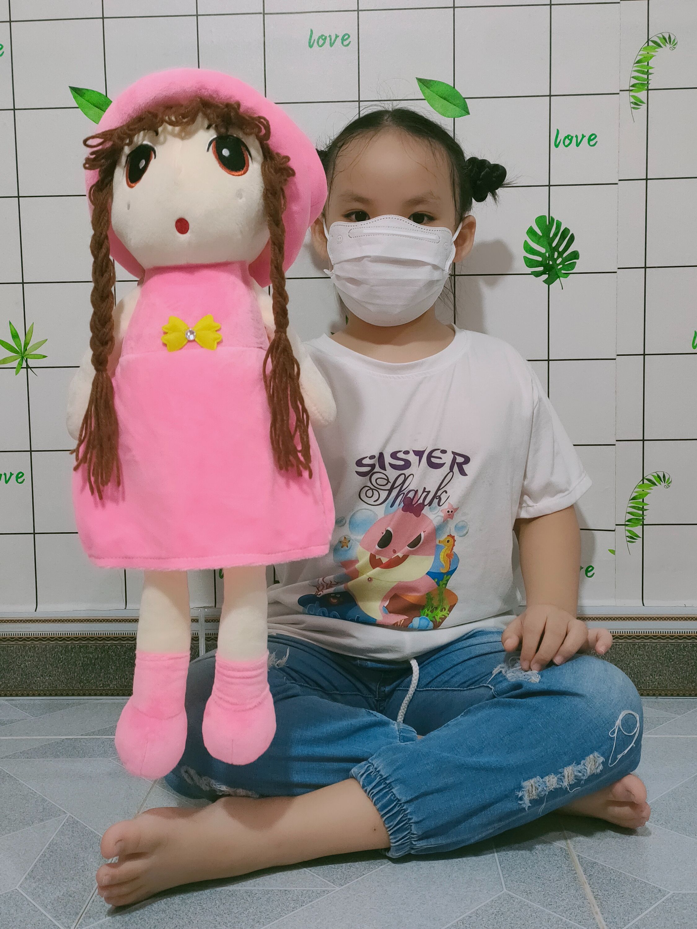 Đồ chơi búp bê Chibi dễ thương nhiều màu quà tặng sinh nhật bé gái