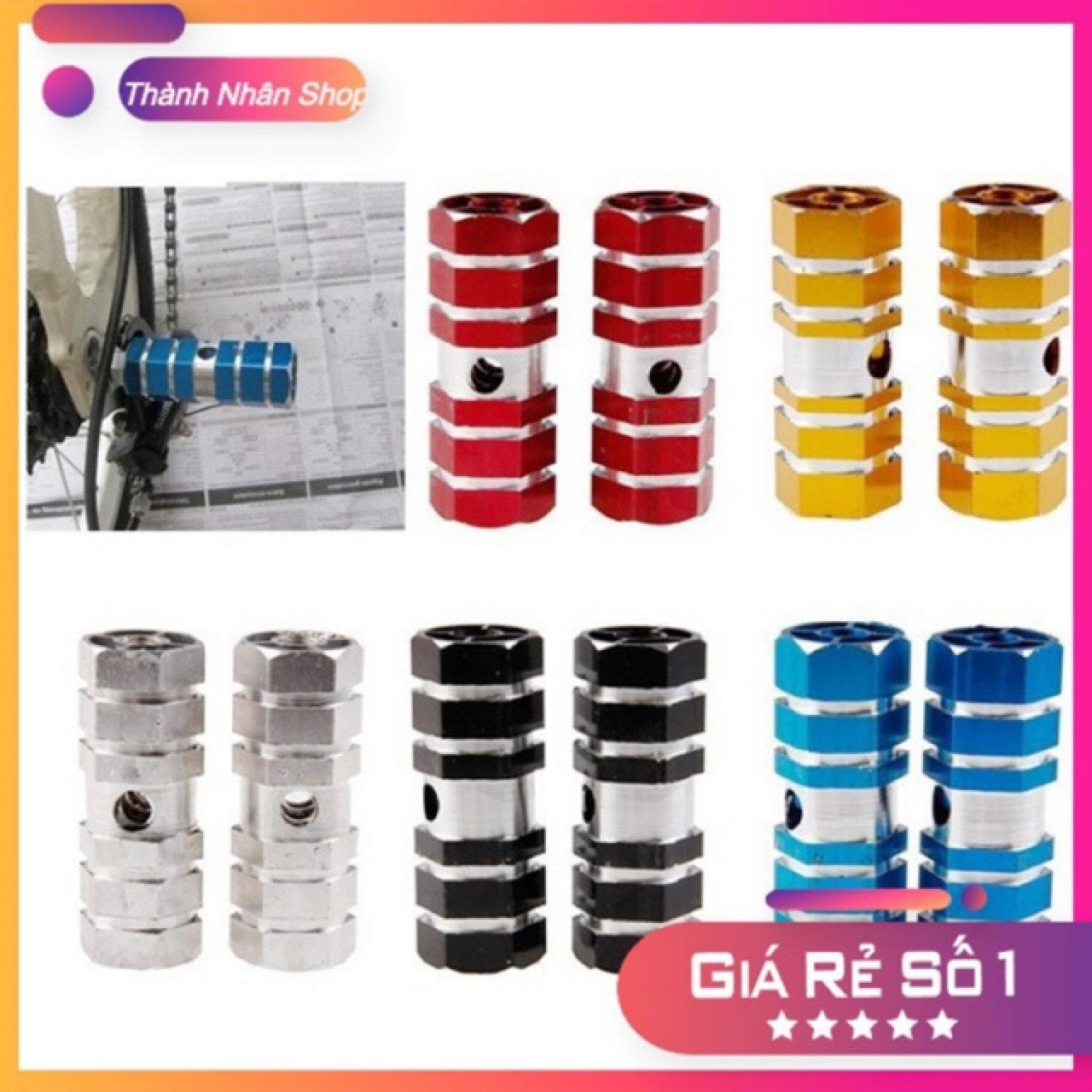 Gác chân bánh sau xe đạp đủ màu [ 1 cặp ]