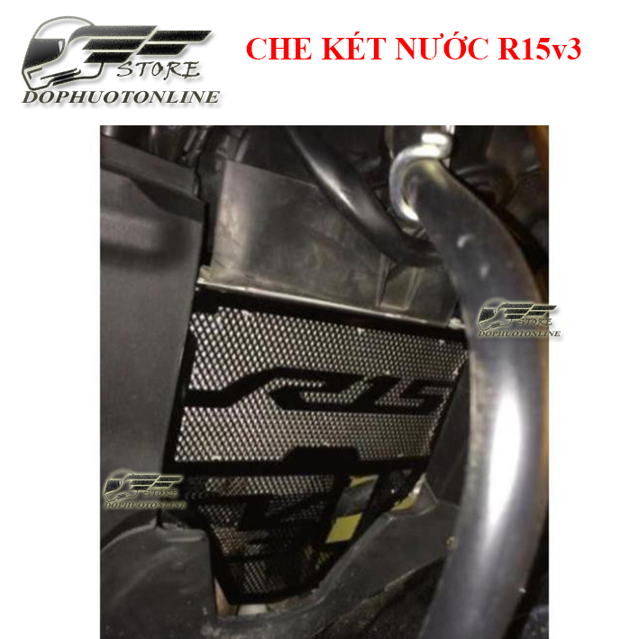 Che Két Nước R15v3 CNC Cao Cấp Lưới Dày