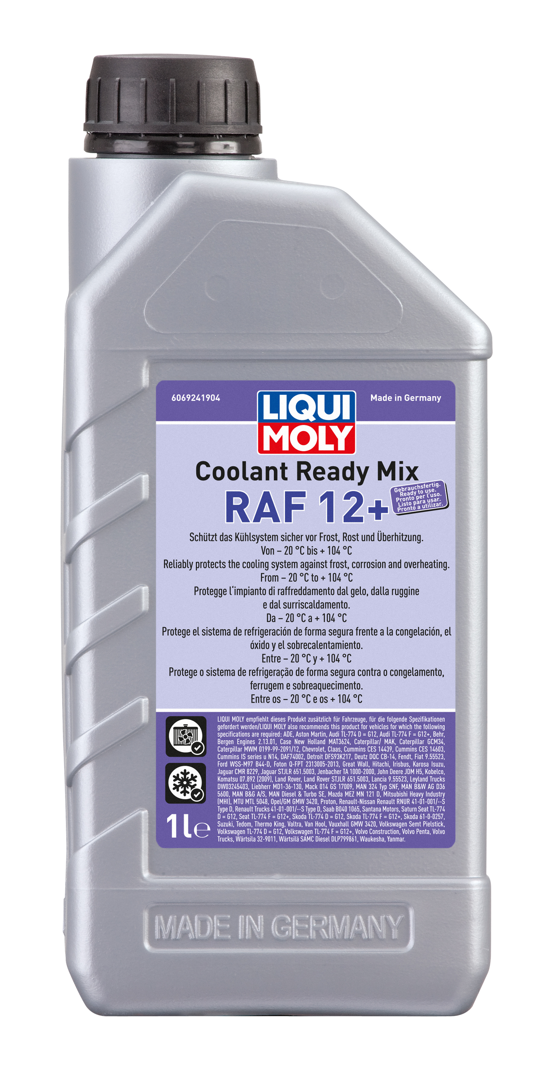 Nước mát pha sẵn LIQUI MOLY Coolant Ready Mix RAF 12+ 1L