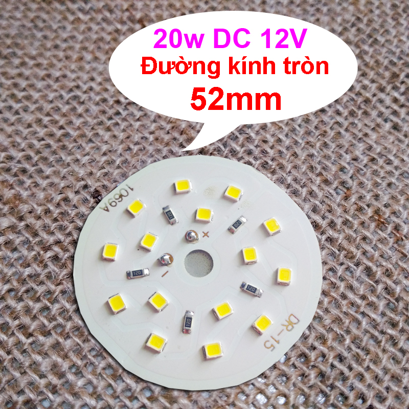 Chip LED 12V Sáng Trắng 10w-20w-30w-40w