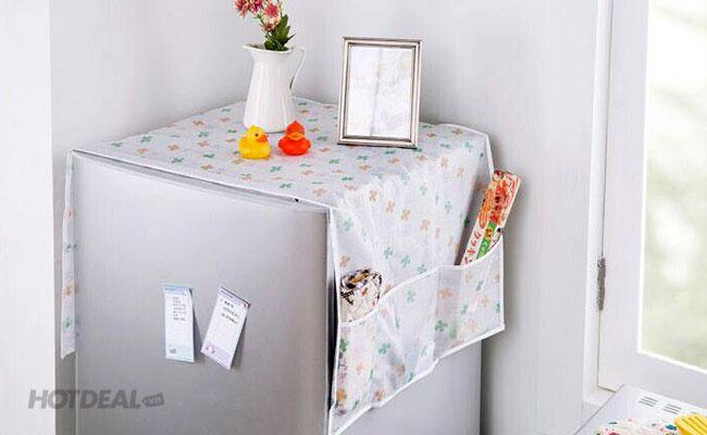 Tấm phủ tủ lạnh có túi vải dù