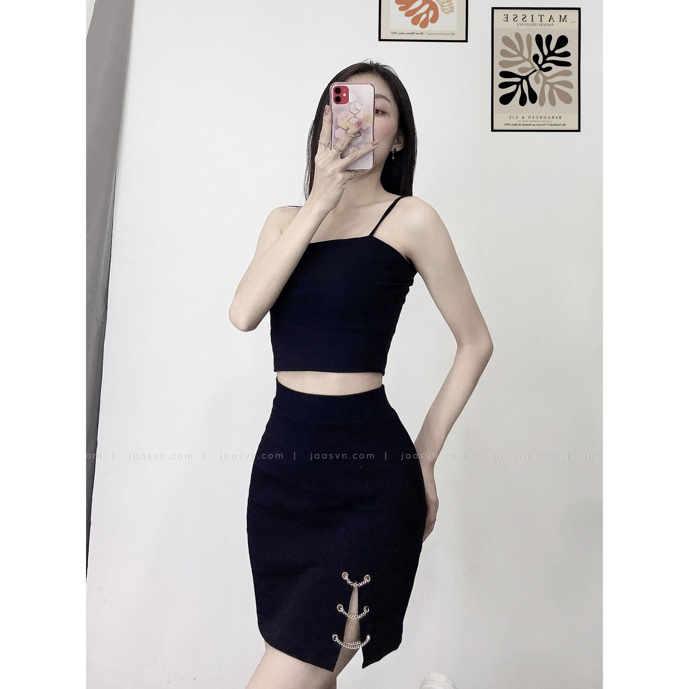 [HCM]Áo hai dây sợi bún thun cotton cao cấp