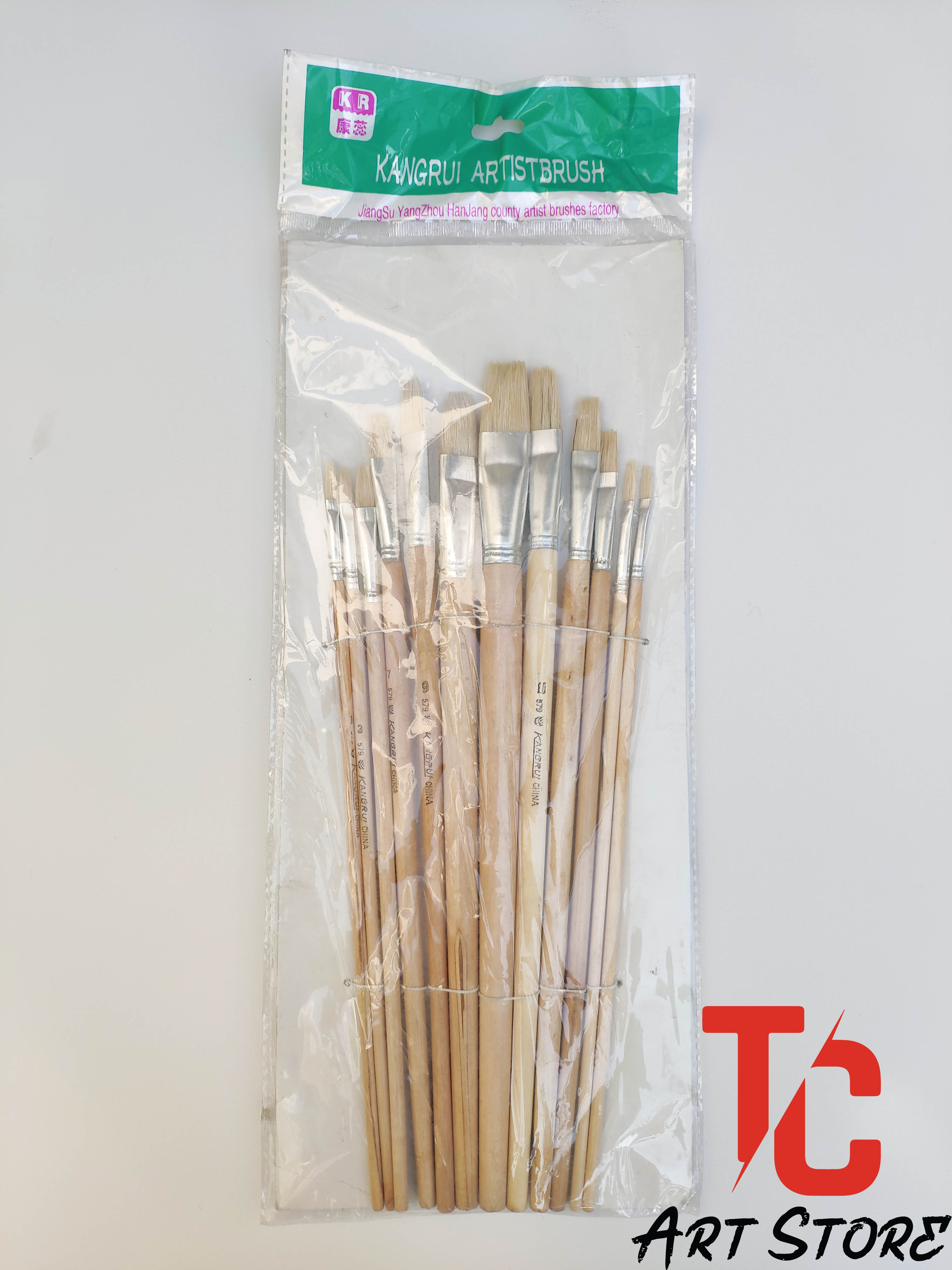 [TC Art Store] Bộ cọ Kangrui Artist brush 12 cây