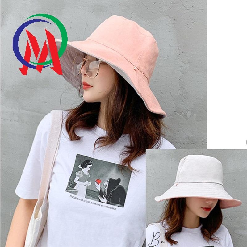 [HCM][Hàng hót - Giá rẻ] Nón vành rộng đội 2 mặt (4 màu)