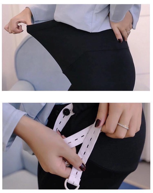 [GIÁ SỈ] Quần legging bầu thời trang co dãn 4 chiều siêu mịn đẹp