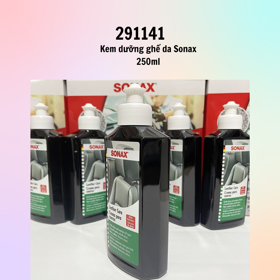 Kem dưỡng ghế da Sonax 291141 (250ml)