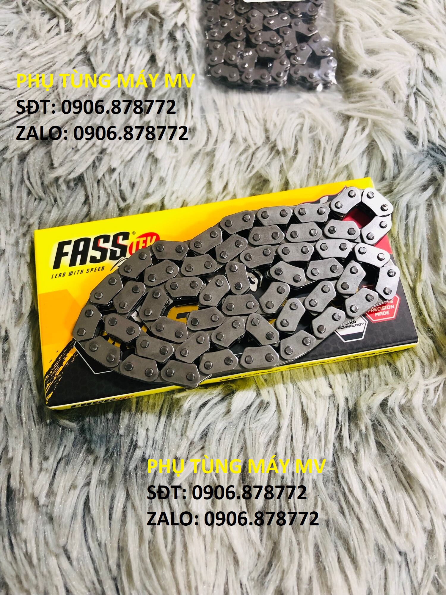 Sên cam fasstek size 96.97.98.99.100.101.102.103.104.120.122.124l dành cho xe ex135/150. winner sonic.