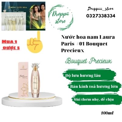 Nước hoa nữ nhật kim anh - laura paris #01 bouquet precieux 100ml