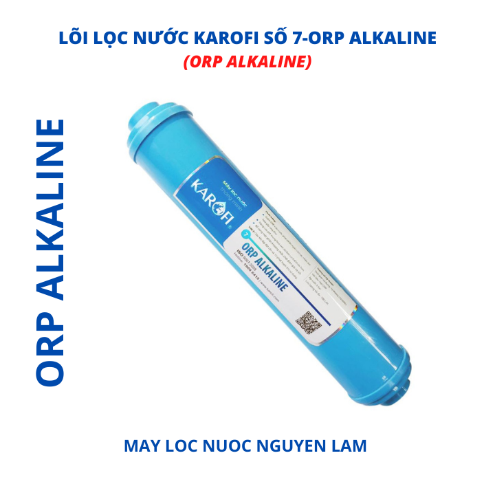 (HCM) Lõi Lọc Nước KAROFI Số 7-ORP ALKALINE