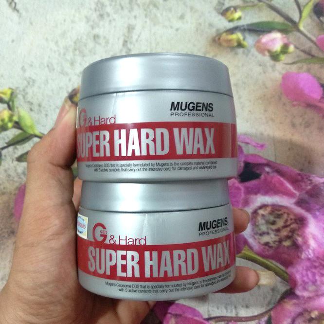 Sáp vuốt tóc siêu cứng Mugens Super Hard Wax Hàn Quốc 90g
