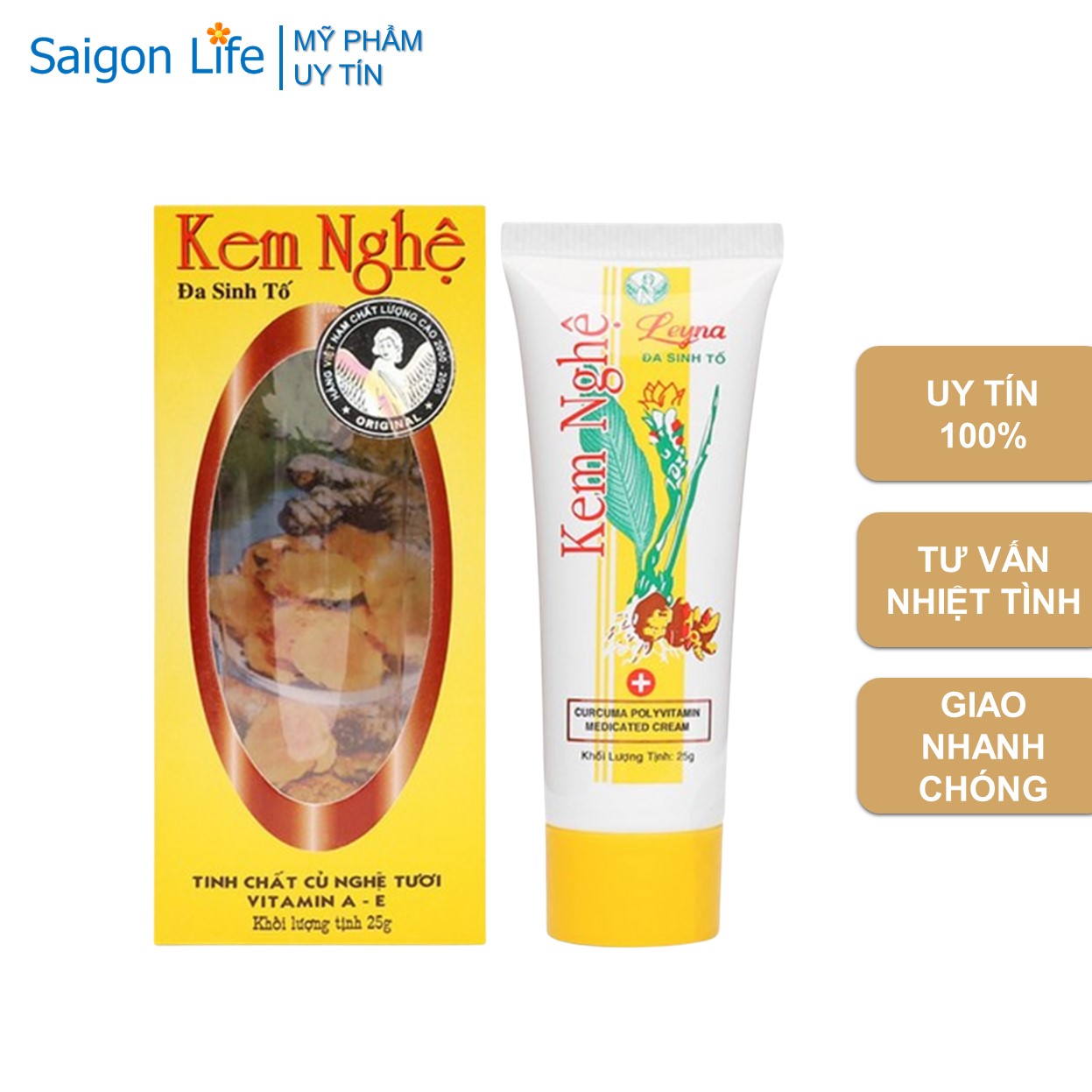 Kem Nghệ Leyna Thorakao 25g