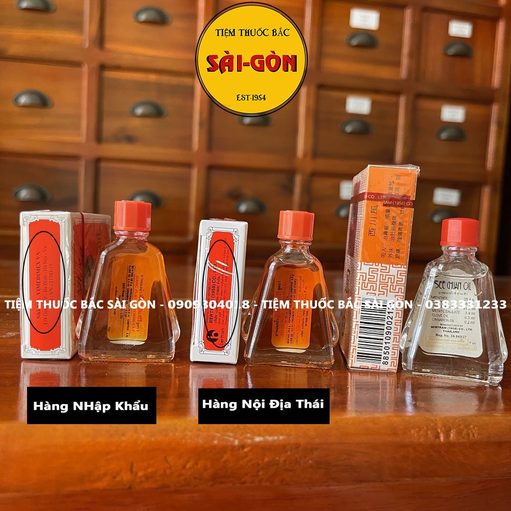 Dầu gió See Chuan Oil Thái Lan 7cc