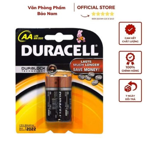 Pin Đũa AAA/ AA chính hãng  Alkaline Duracell các cỡ  3A, 2A