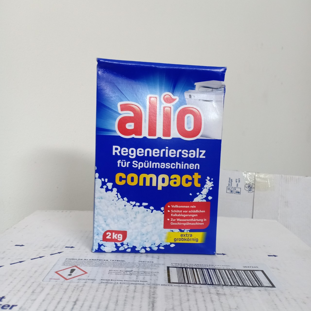 Combo bột rửa bát alio +Muối Alio 2kg