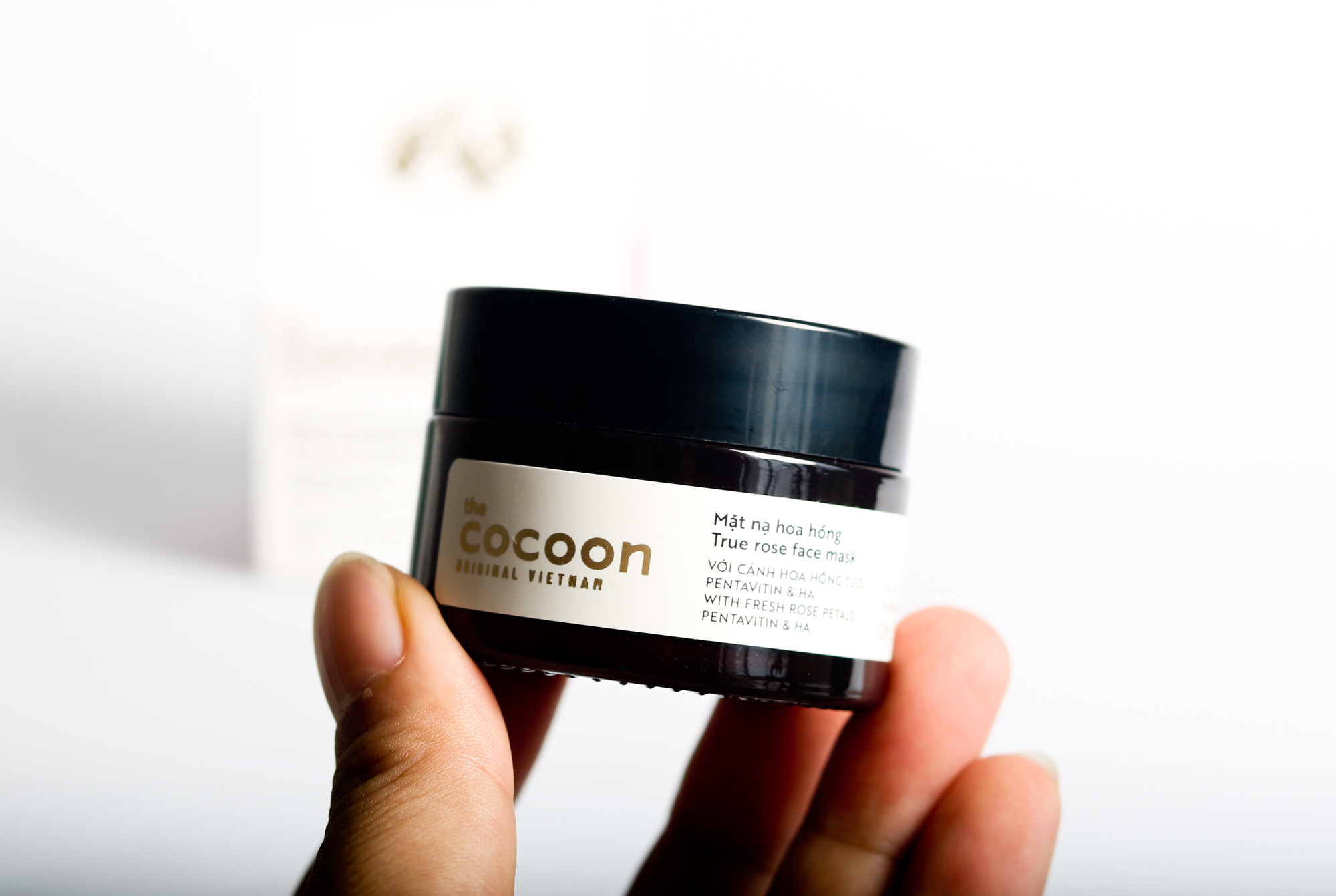 Mặt nạ hoa hồng cocoon 30ml (true rose face mask)