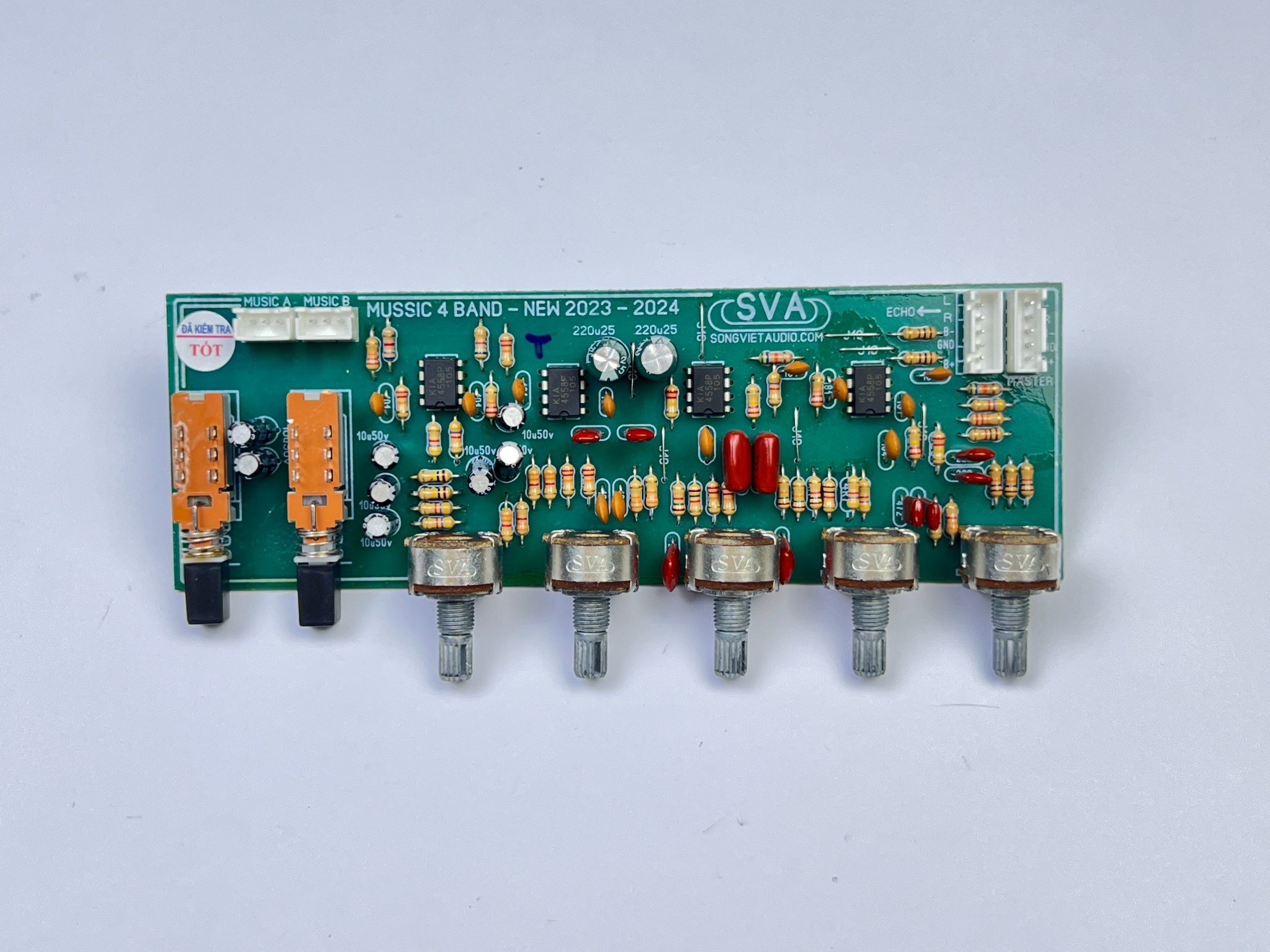 MẠCH MUSIC 4IC 4 BAND - KÈM DÂY