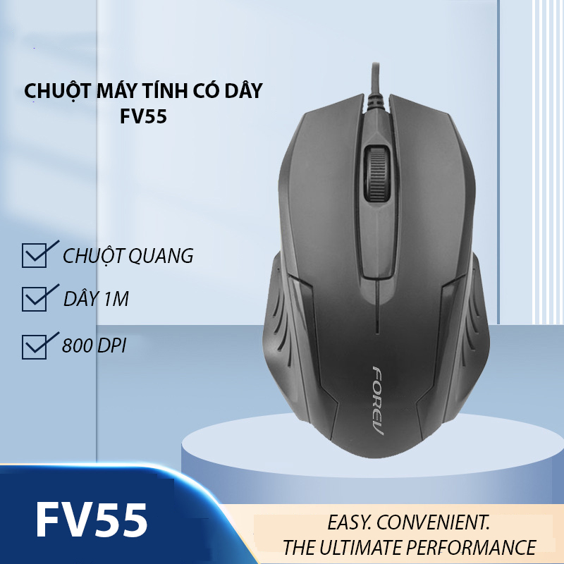 Chuột Máy Tính Có Dây FOREV FV-55