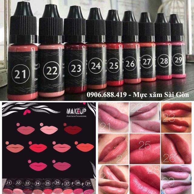 [HCM]Mực xăm Makeup của Nga 10ml