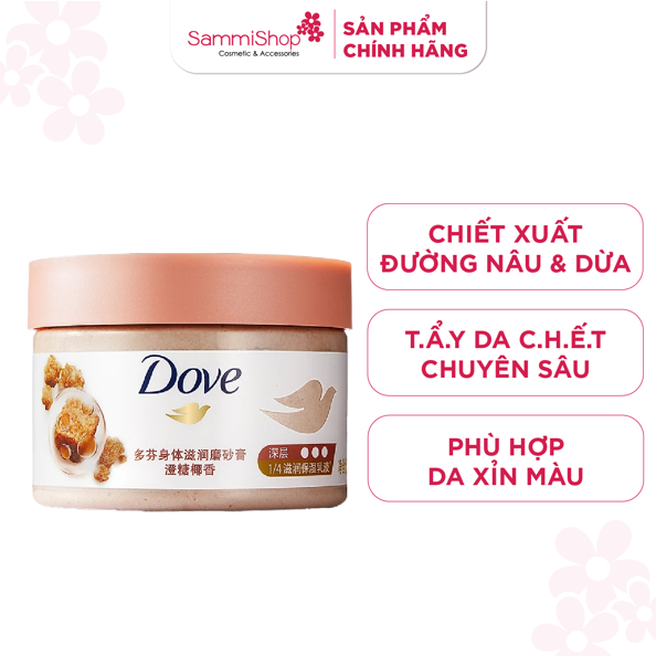 Dove Tẩy da chết Moisturizing Body Scrub 298g
