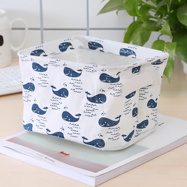 [HCM]Sọt Vải Đựng Đồ Đa Năng Gấp Gọn