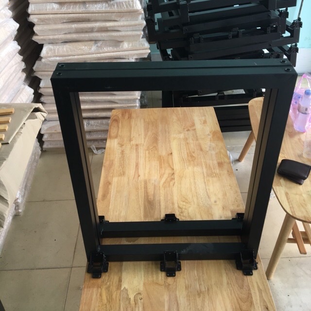 [HCM]Bộ chân sắt gấp 75cm 1bộ 2 chân