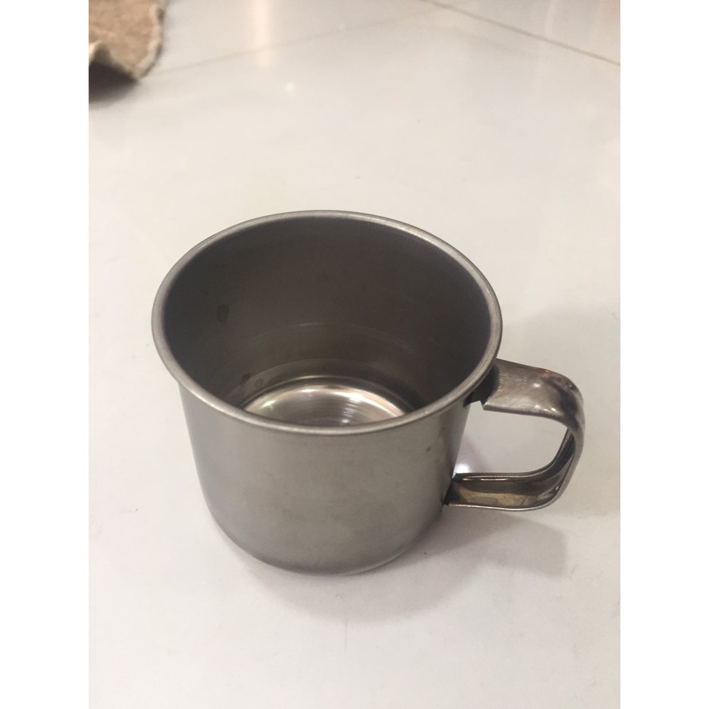[HCM]Combo 5 Ca Inox (7cm) Làm Đá - Uống ( CÓ QUAI)