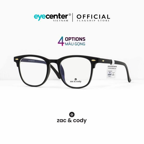 Giá bán Gọng kính cận nam nữ chính hãng ZAC & CODY B34 lõi thép chống gãy nhập khẩu by Eye Center Vietnam