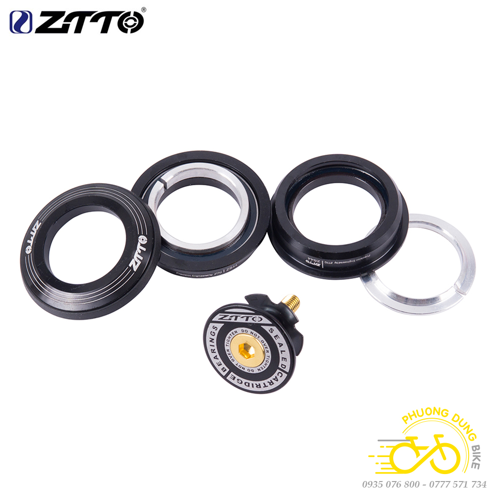 Chén cổ bát phốt thả bạc đạn xe đạp ZiTTO 4444S 44mm