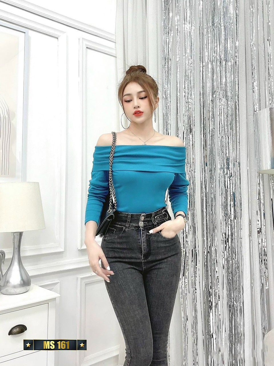 Quần jean nữ lưng cao skinny ôm dáng, quần bò nữ đẹp cao cấp (kèm hình thật) mẫu mới thời trang KEN SHOP 88 -JNM161