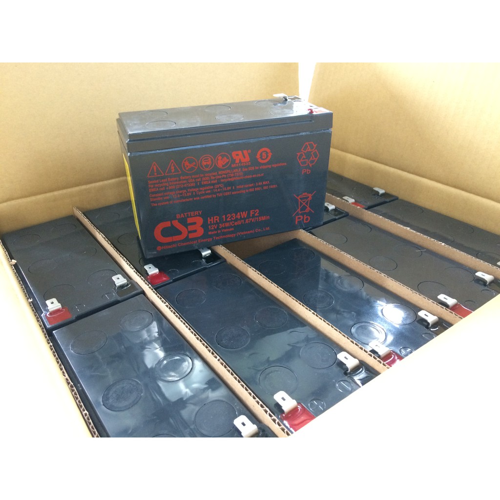 Bình ắc quy CSB HR1234, 12V9Ah