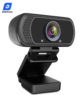 Webcam máy tính FullHD 1080p siêu nét tích hợp mic chống ồn bảo hành 12 tháng thumbnail