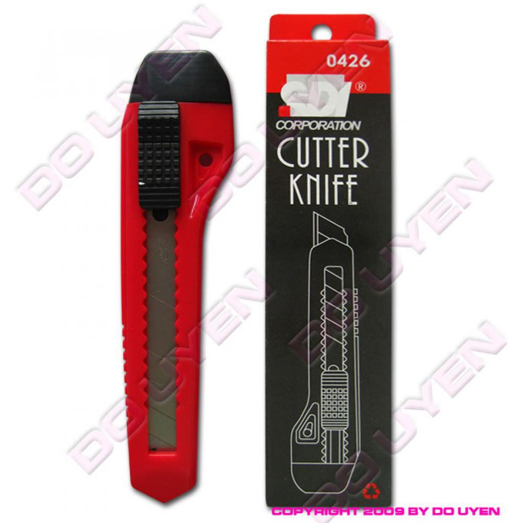 Dao dọc giấy lớn dao dọc giấy sdi cỡ to (tặng 02 lưỡi dự phòng sau nắp chuôi dao)
