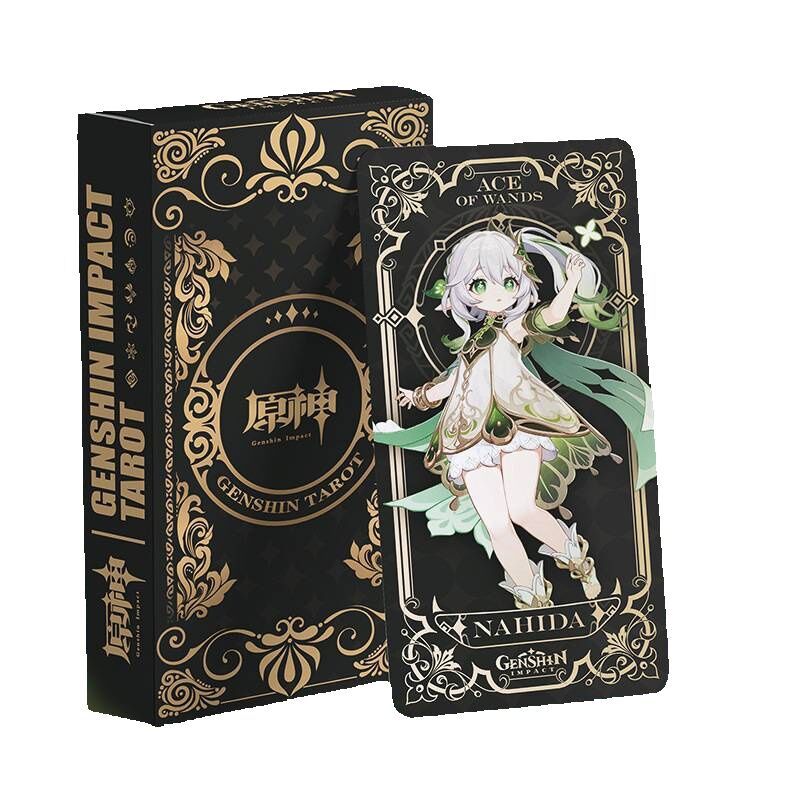 Set 56 tấm thẻ bài tarot h3 genshin impact minor arcana