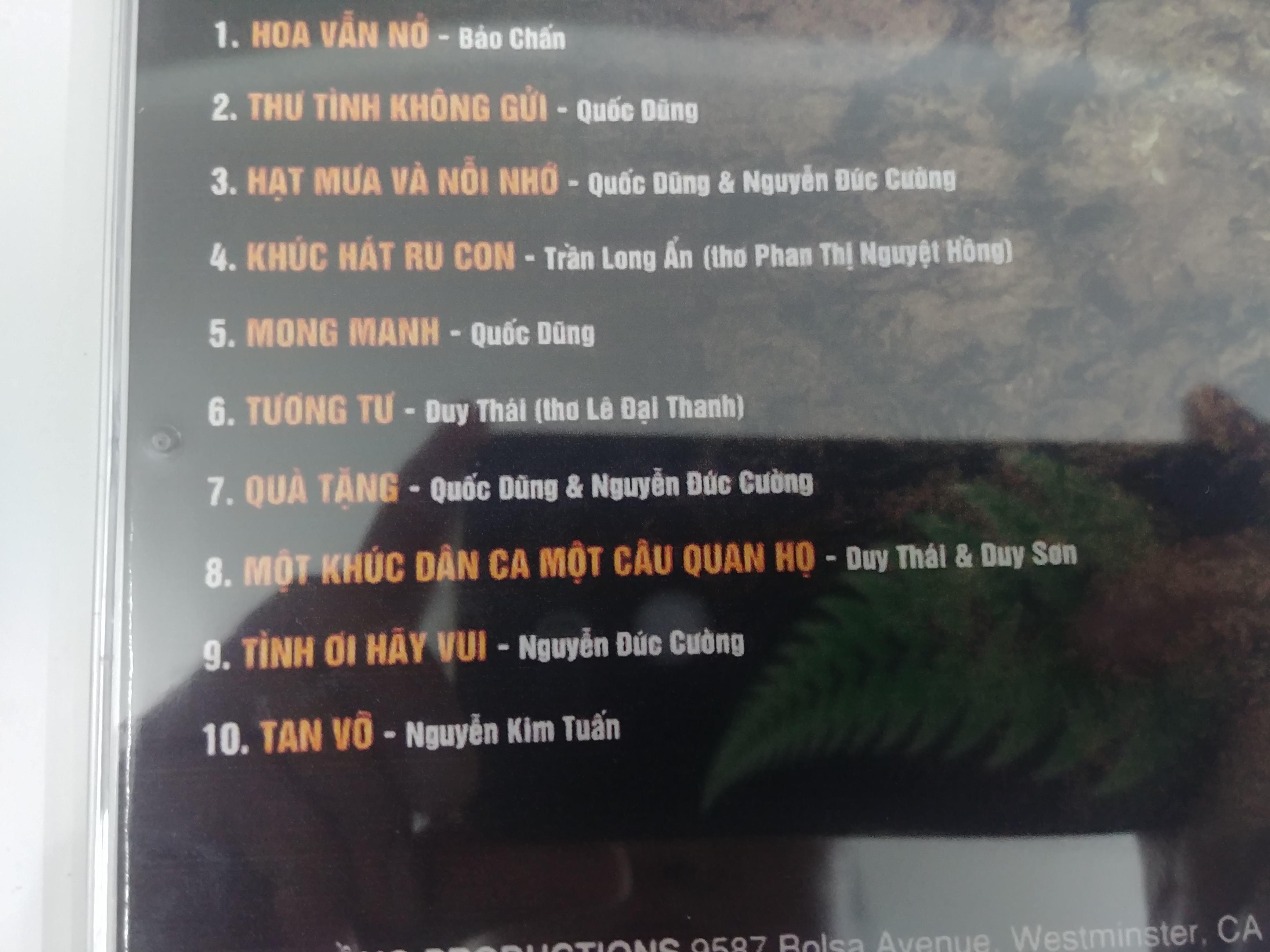 CD Tương Tư - Bảo Yến