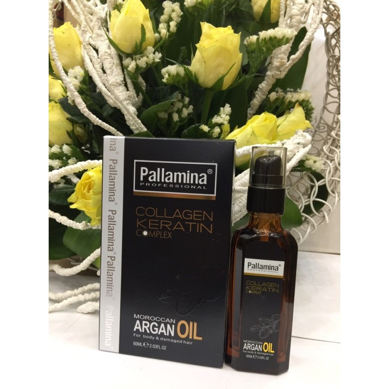 Tinh dầu dưỡng tóc PALLAMINA Collagen Keratin Complex 60ml giá rẻ