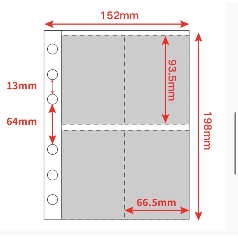 Sheet trong suốt đựng ảnh A5 - Cửa hàng Kpop