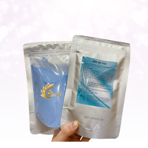 Bột tẩy tóc, oxy cao cấp tẩy lên level 9, 10 (cho tóc bạch kim, xám khói, màu cực sáng) Galistore