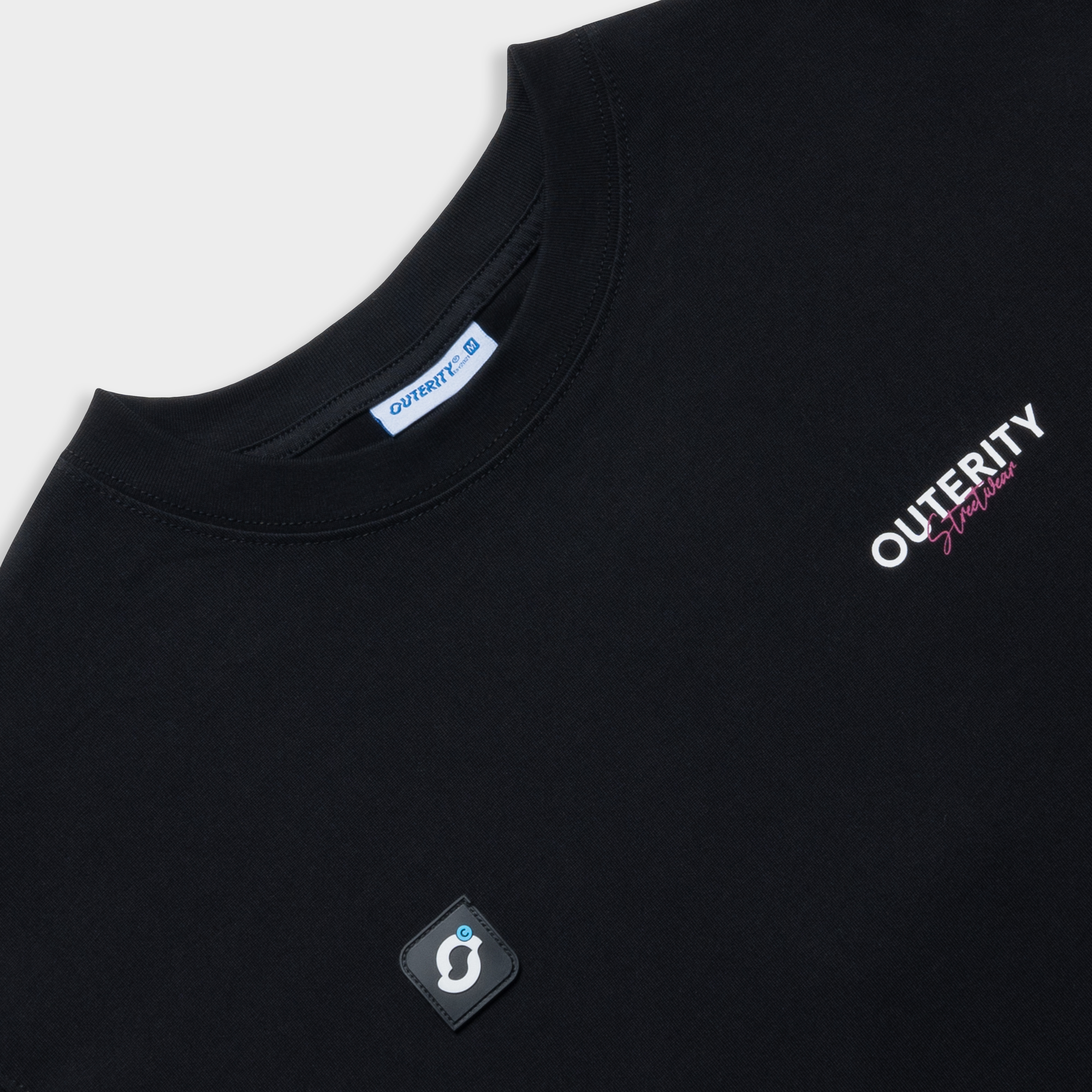 Áo thun Outerity Multifont v3.0 / Màu Đen - ORT.B 137