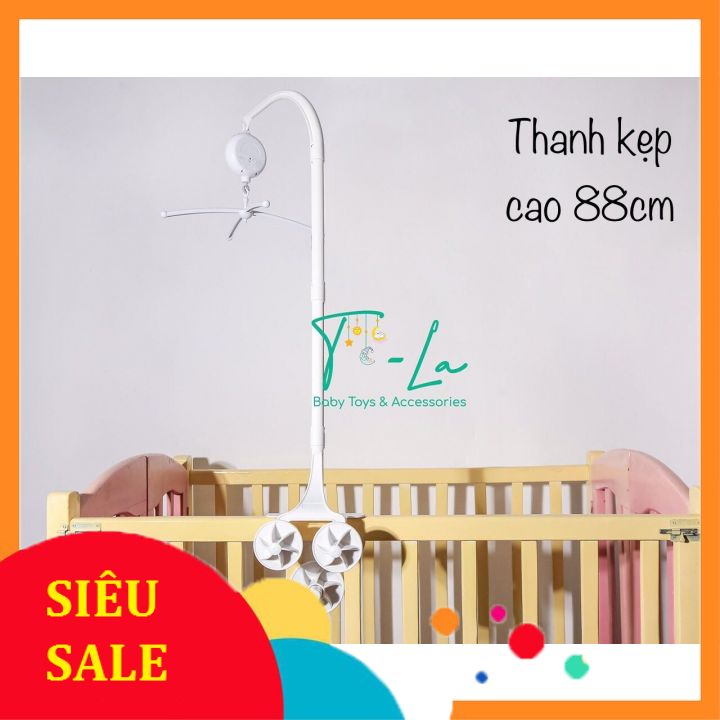Đồ chơi treo nôi cũi handmade hình bò sữa