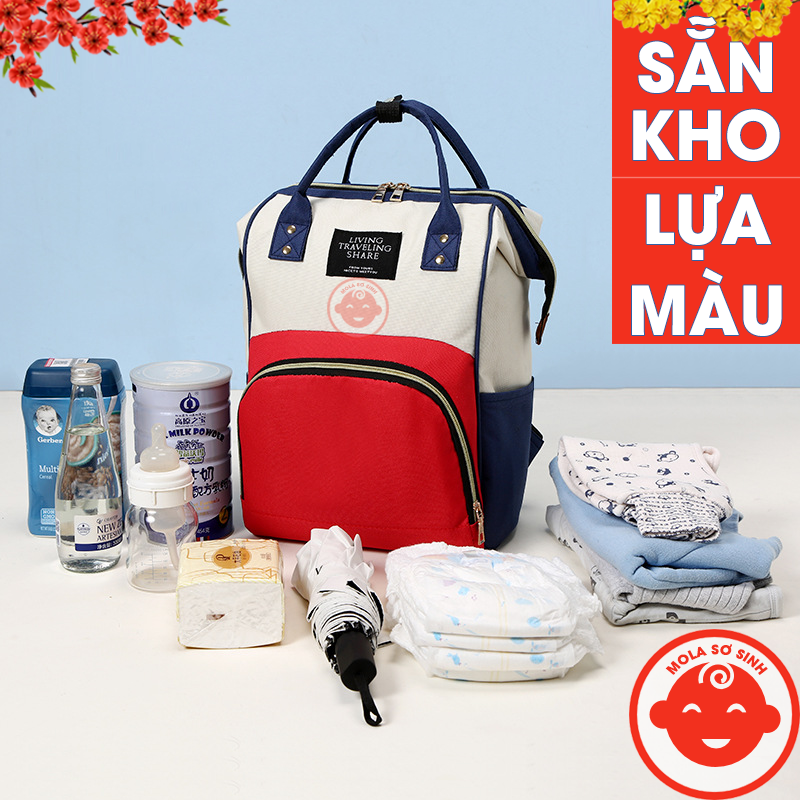 Balo bỉm sữa cho mẹ và bé