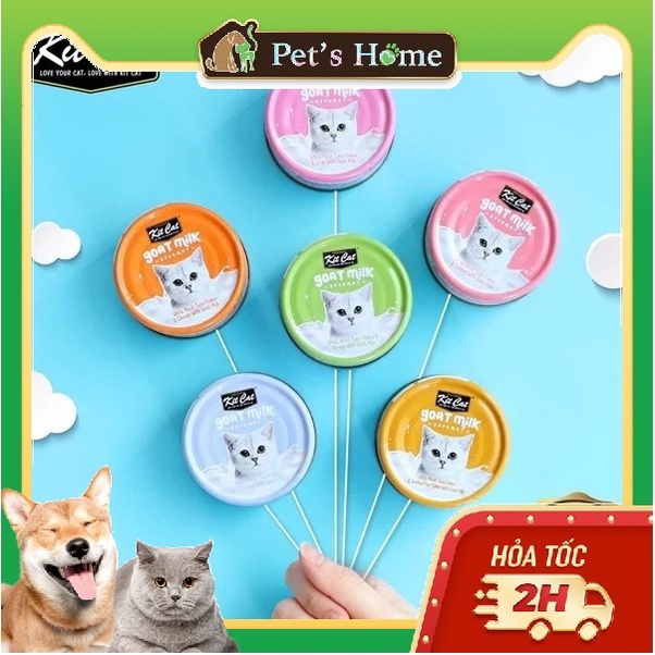 Pate Kit Cat sữa dê cho mèo 70g