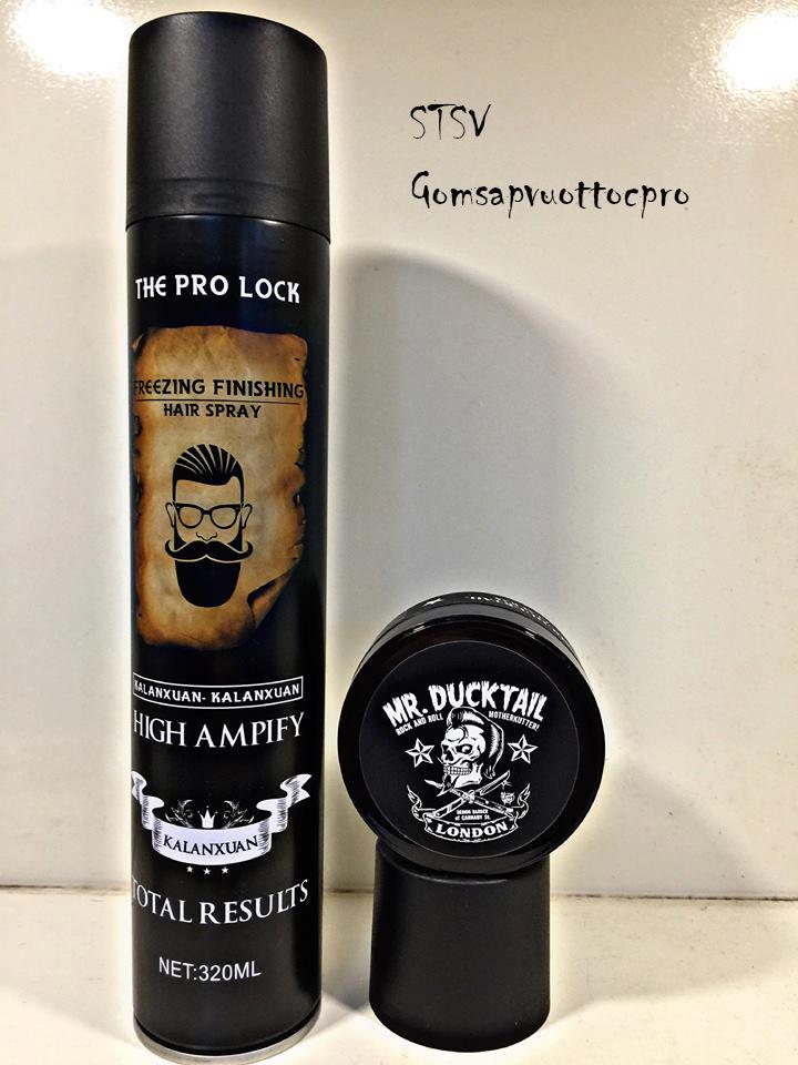The pro lock combo the pro lock + mr.ducktail wax + gift comb
