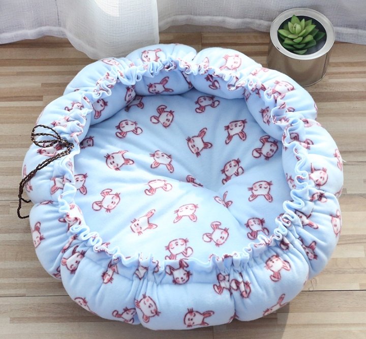 NỆM TRÒN DÂY RÚT ÊM ÁI SIZE LỚN CHO CHÓ MÈO