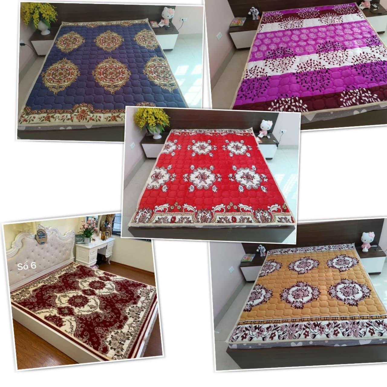 Thảm trải giường lông cừu 1m8x2m (Nhiều mẫu lựa chọn)