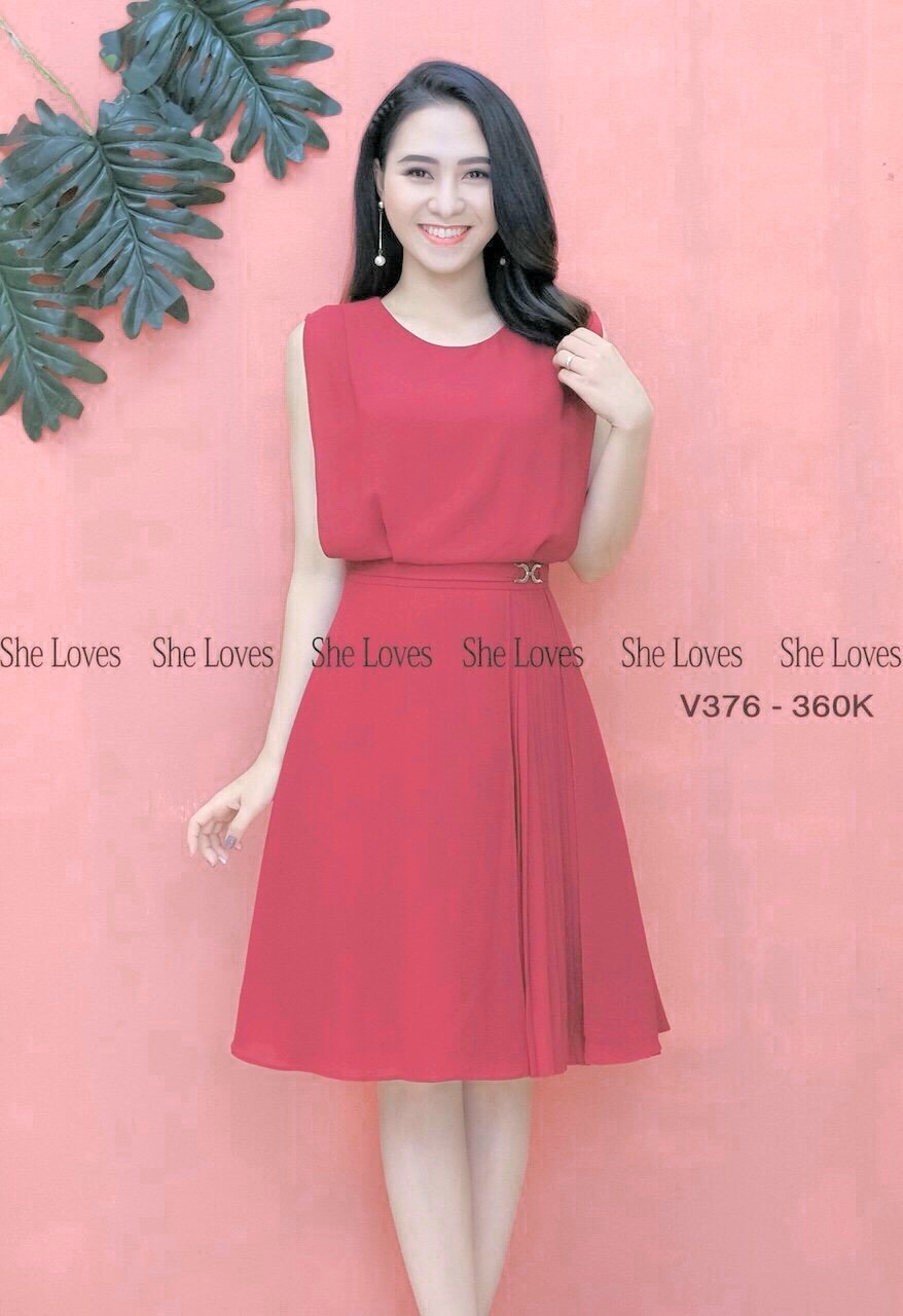 [HCM]Đầm xèo duyên dáng DN15