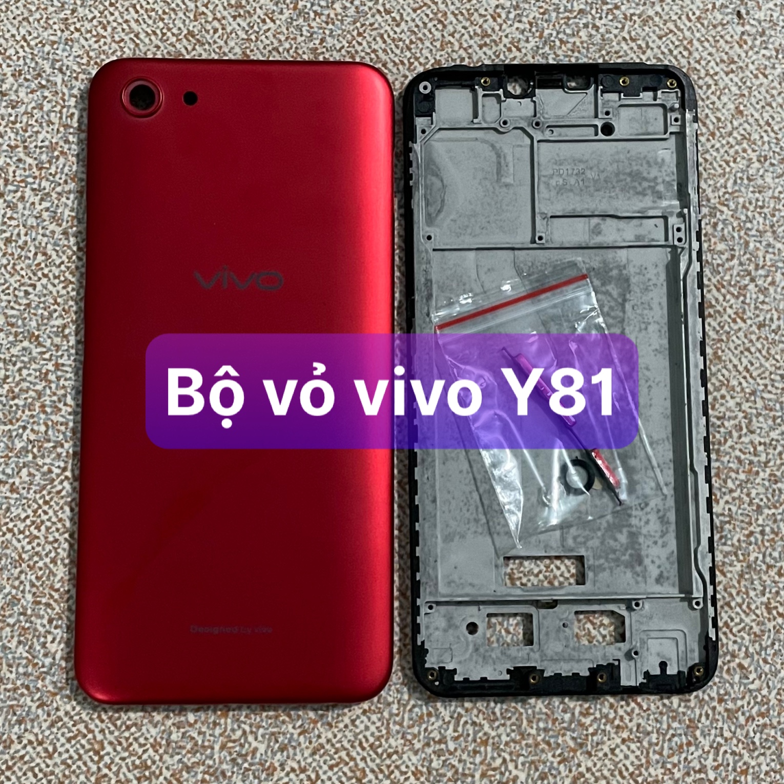 bộ xương vỏ vivo Y81 (zin)