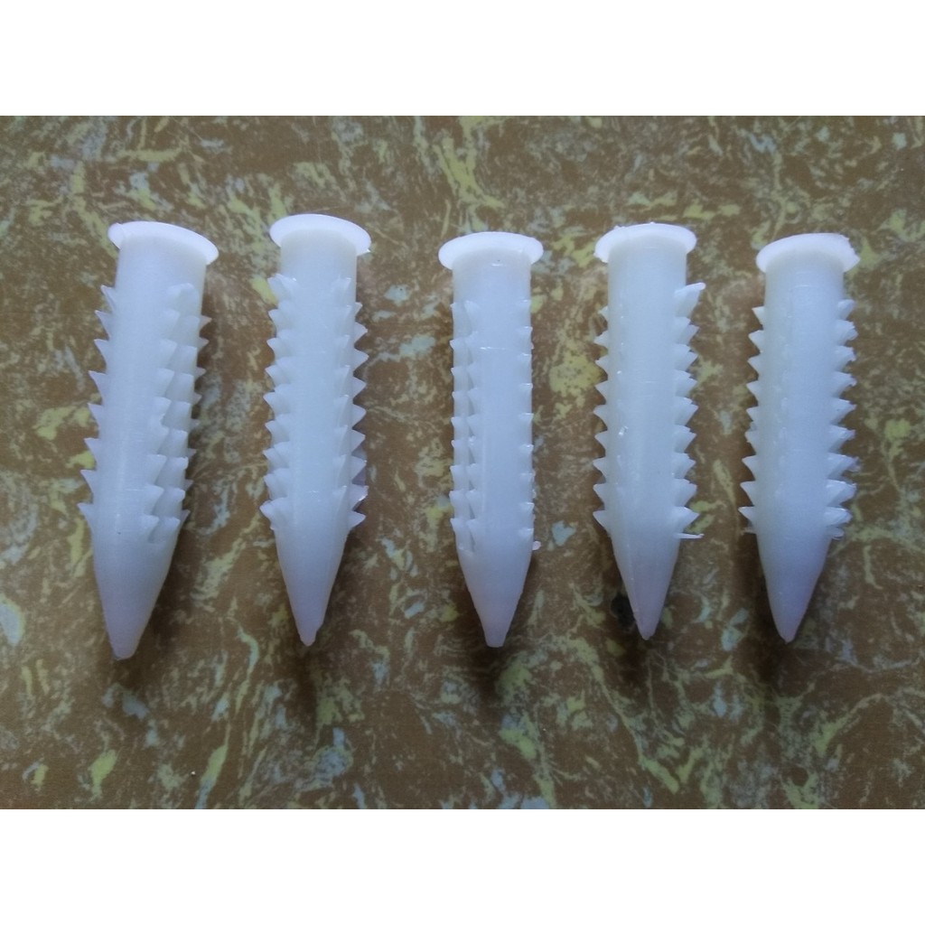 Combo 20 cái nở nhựa (tắc kê) nhiều kích cỡ