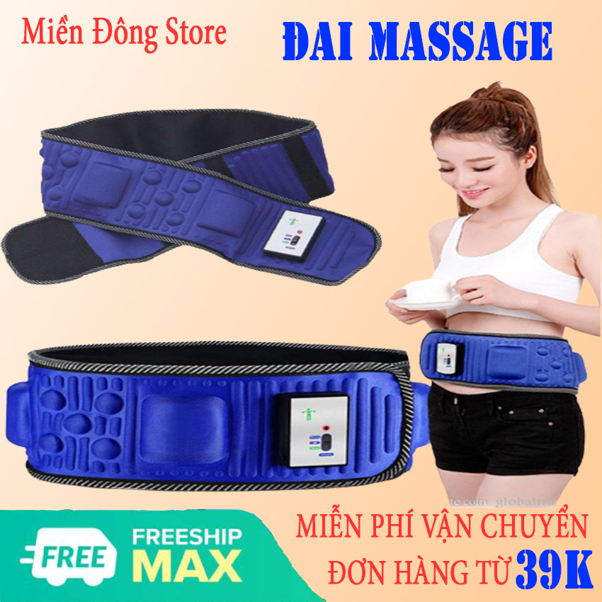 [FREESHIP - GIÁ SỈ] Đai Massage X5 Cao Cấp - Đánh Tan Mỡ Bụng Nhanh Chóng Giảm Béo Hiệu Quả - Giúp Lấy Lại Vóc Dáng Đẹp Eo Thon - Bảo Hành Toàn Quốc 1 Đổi 1 Bởi Nhà Bán Hàng MIỀN ĐÔNG Store