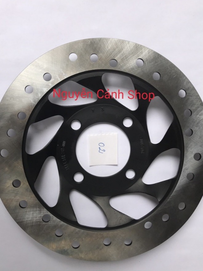 Đĩa thắng trước xe wave RS 4 lổ lỗm